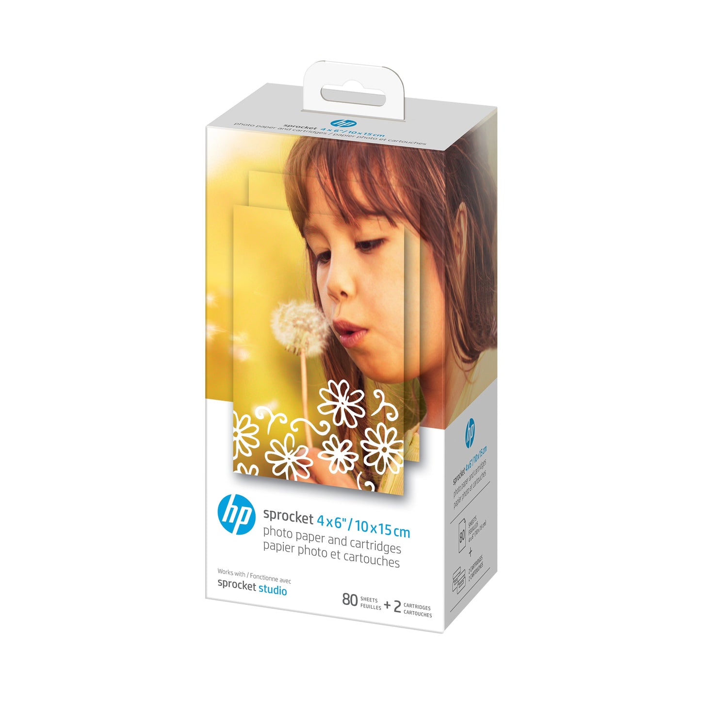 HP Sprocket Studio 4x6" Photo Paper & Cartridges (240 Sheets - 6 Cartridges) Compatible with HP Sprocket Studio hpsprocket