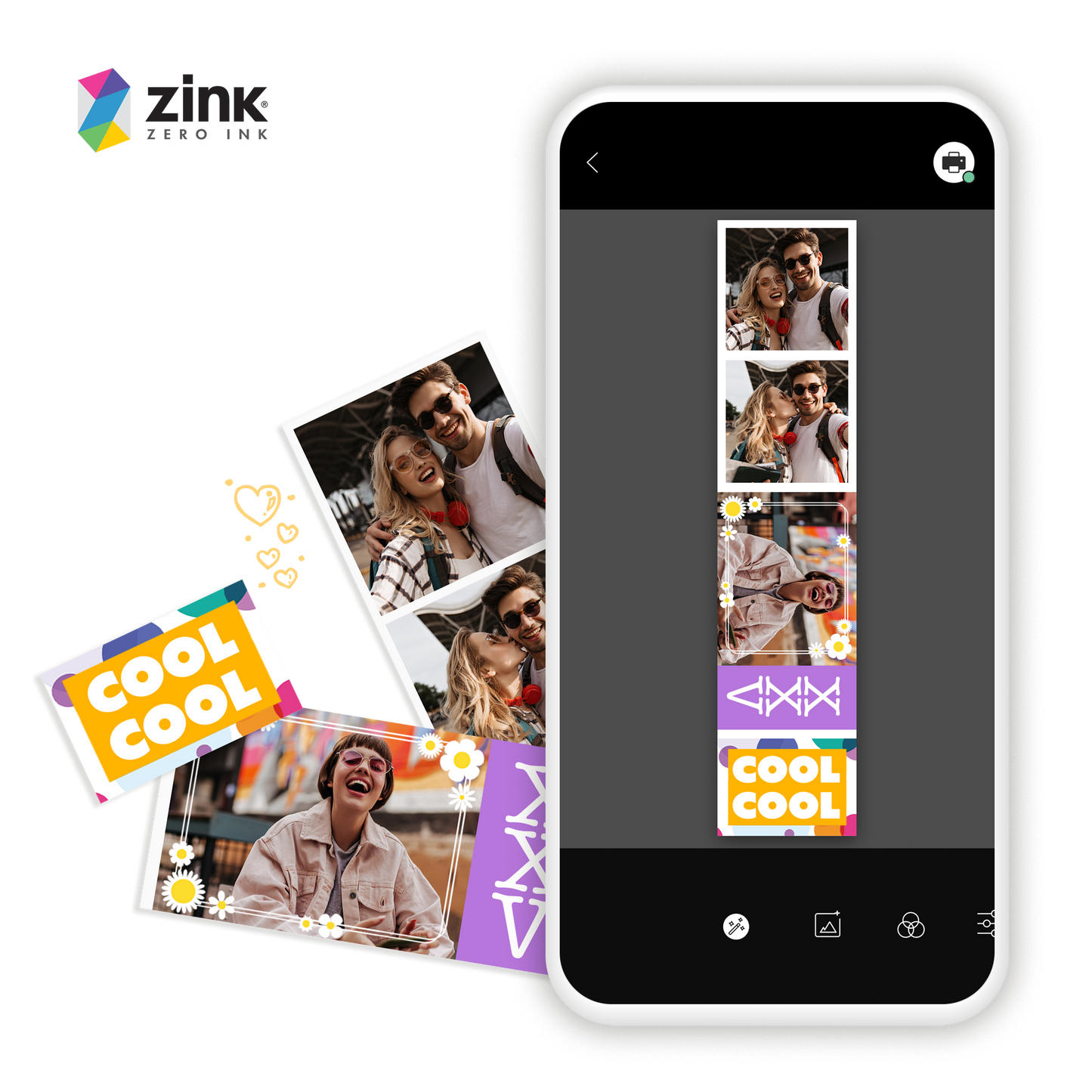 HP Sprocket Panorama 49.2’ (15 Meter) 3 Zink Paper Roll Bundle pack