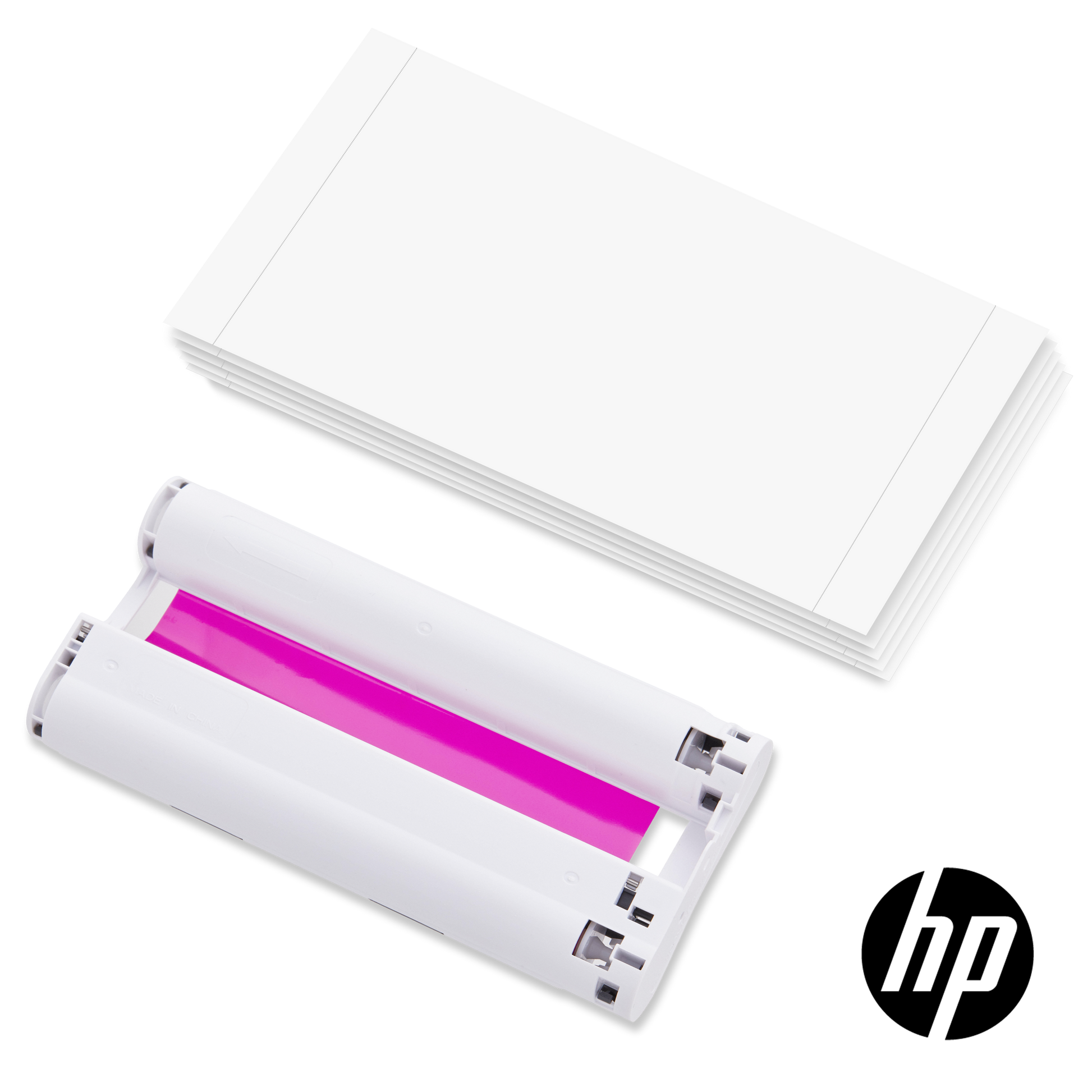 HP Sprocket Studio Plus 4x6" Photo Paper and Cartridges (Includes 108 Sheets and 2 Cartridges) Compatible only with HP Sprocket Studio Plus printer Sprocket Printers