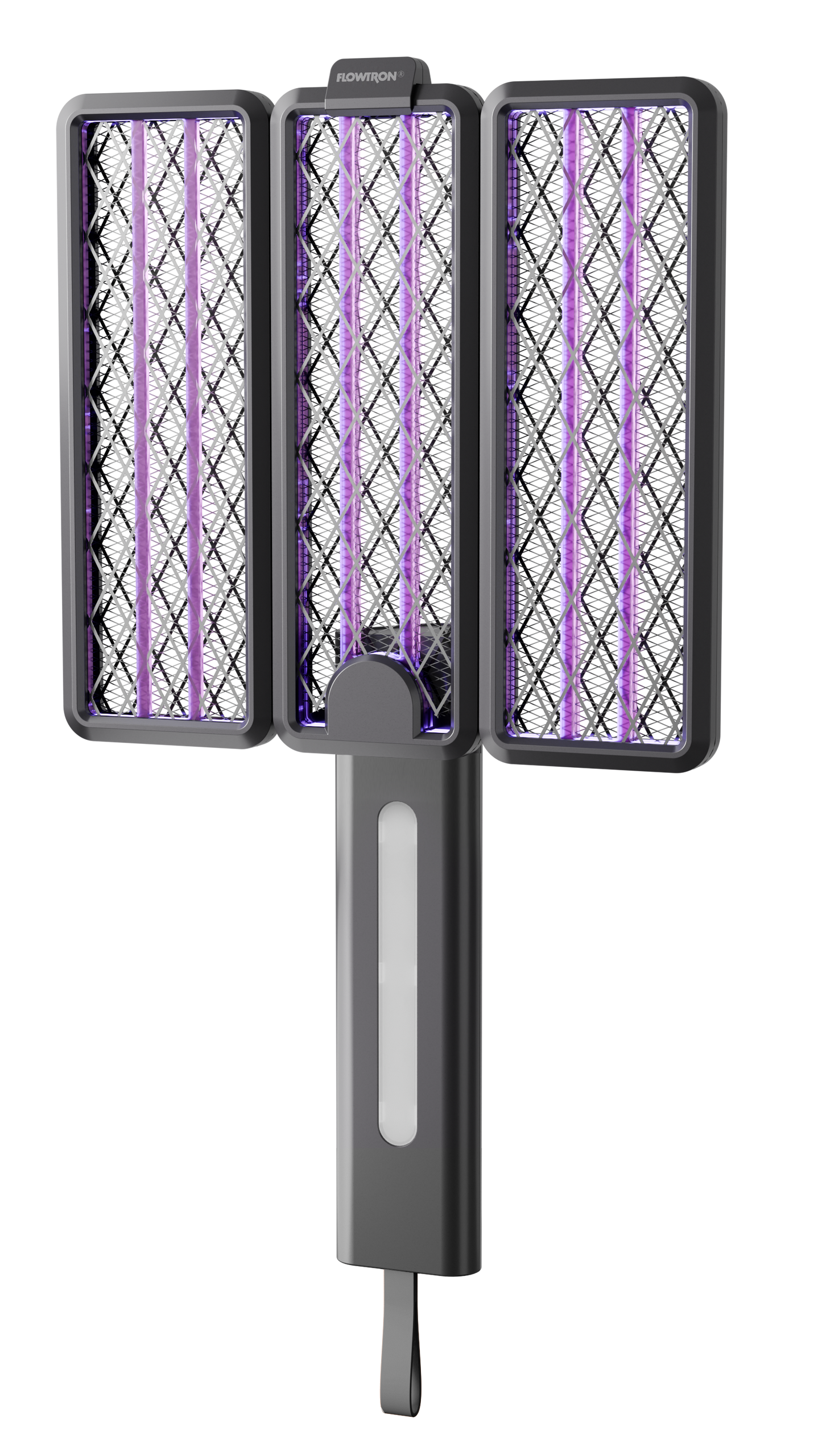 Flowtron Tri-Fold Bug Zapper Racket, 2100 Sq Ft Coverage