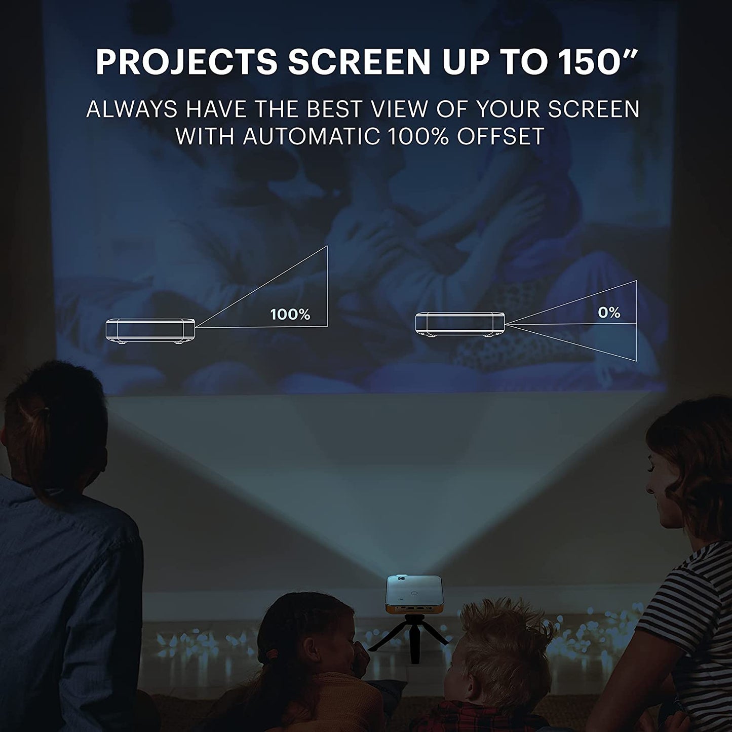 KODAK LUMA 400 Portable HD Smart Projector