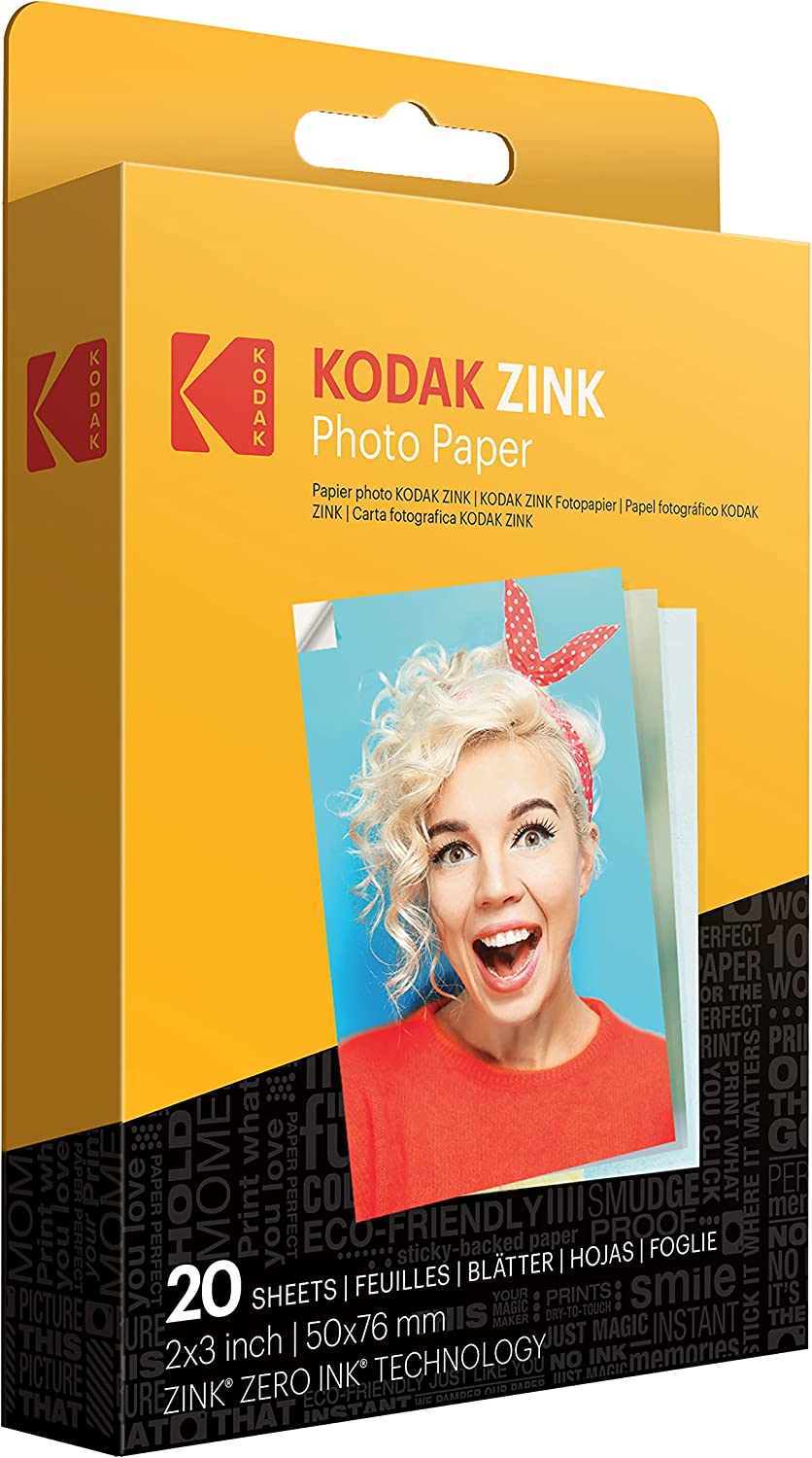 KODAK Step Slim Instant Photo Printer Gift Bundle