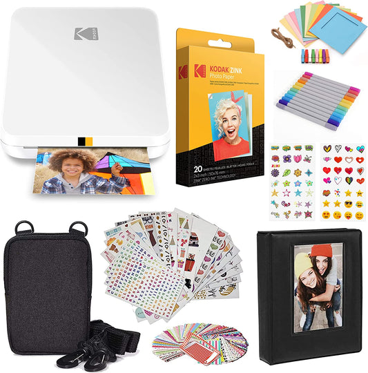 KODAK Step Slim Instant Photo Printer Gift Bundle