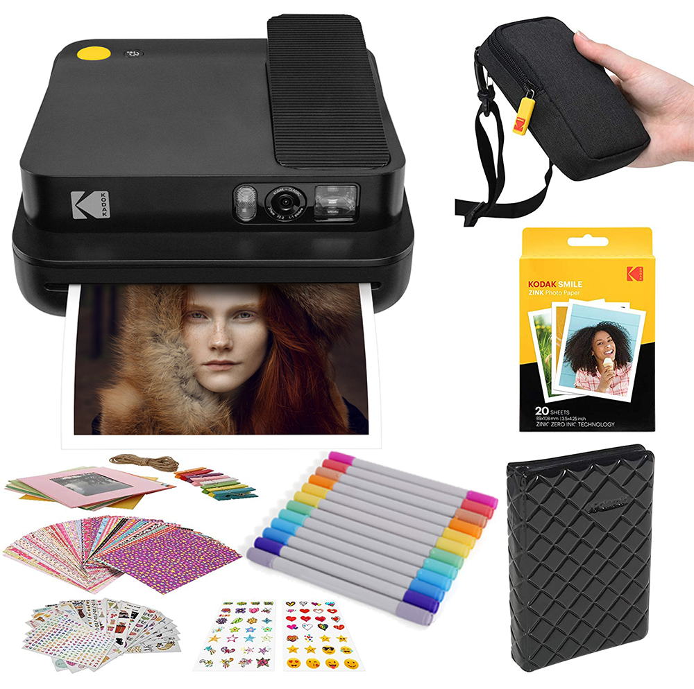 KODAK Classic Instant Camera 3x4 Gift Bundle