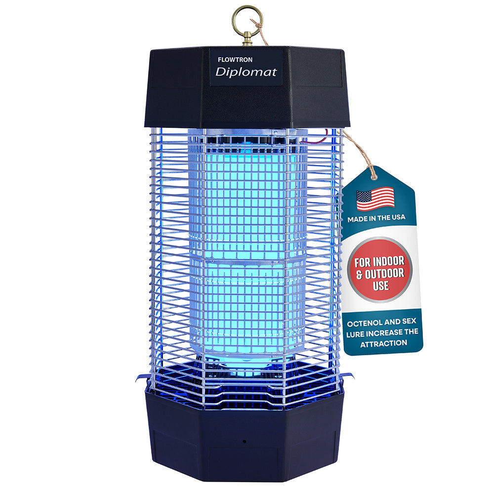 Flowtron 120W Indoor/Outdoor Bug Zapper, 2000 sq.ft / 2 Acre coverage