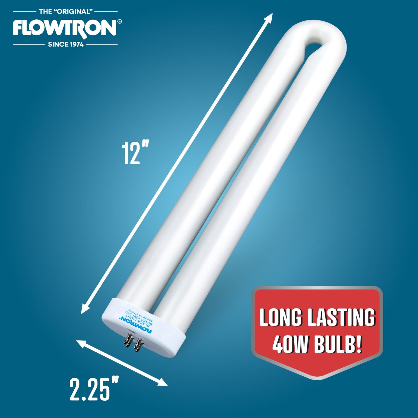 Flowtron 40W Replacement UV Bulb for BK-80, MC-9000 & Indoor FC Series