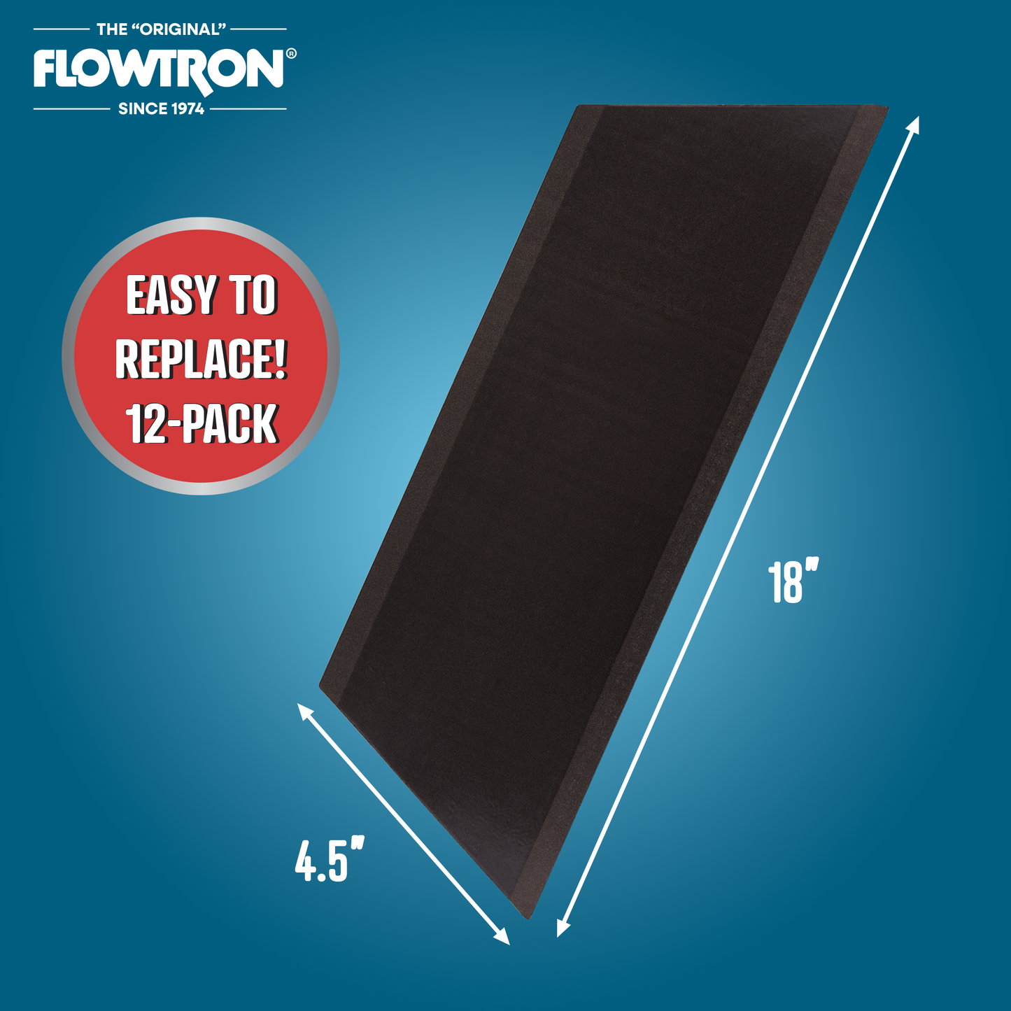 Flowtron Replacement Adhesive Fly Board (Pack of 12) for FC-4700