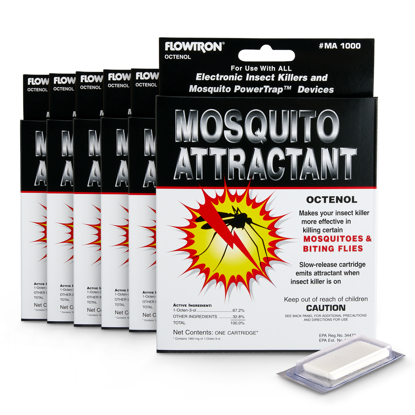 Flowtron Octenol Mosquito Attractant Replacement Cartridge