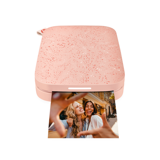 HP Sprocket Portable Instant Photo Printer – 2” x 3” Blush Pink hpsprocket