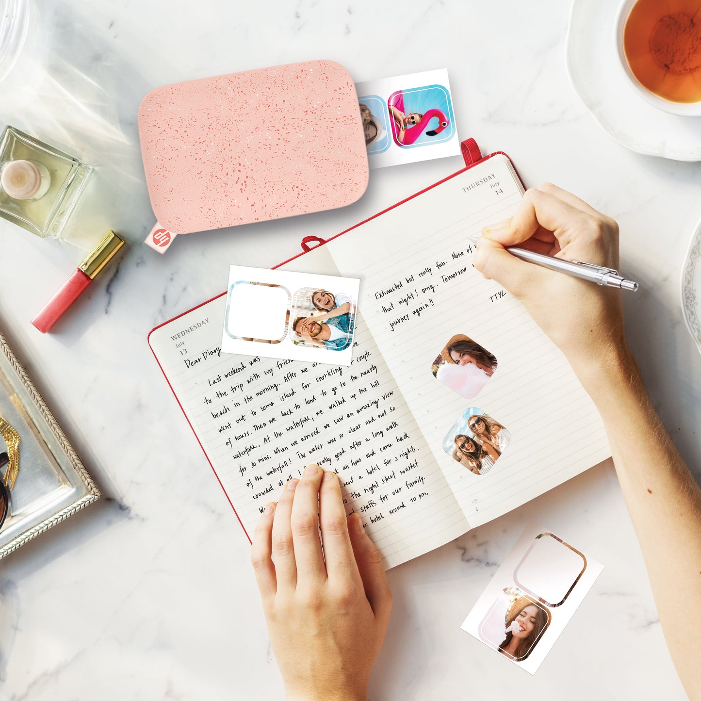 HP Sprocket 2"x3" Premium Zink Pre-Cut Sticker Photo Paper, 30 Sheets, Compatible with HP Sprocket Photo Printers hpsprocket