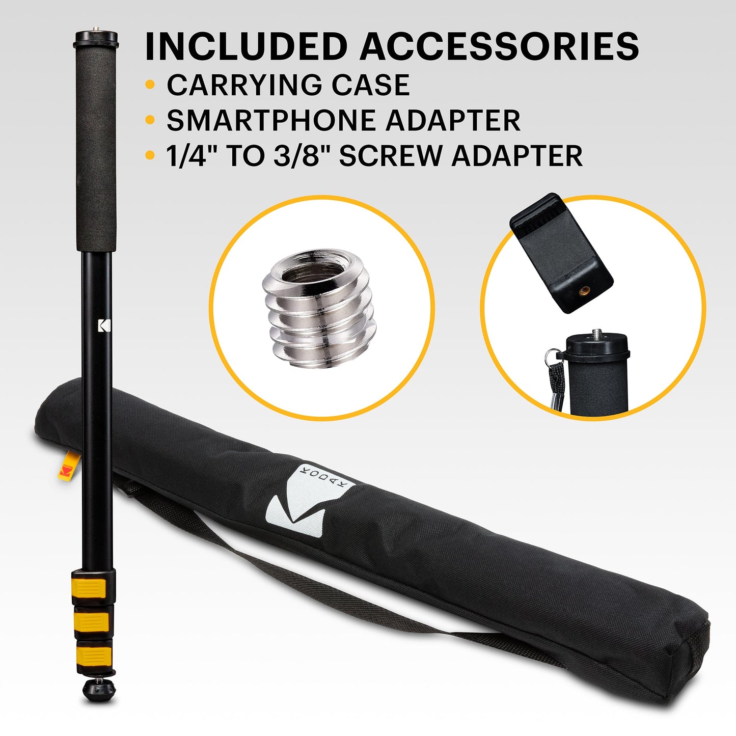 KODAK Photo Gear Monopod 72ʺ/182 cm