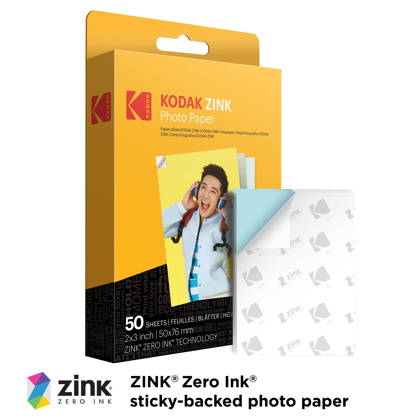 KODAK 2"x3"  Zink instant Photo Paper (150 Pack)