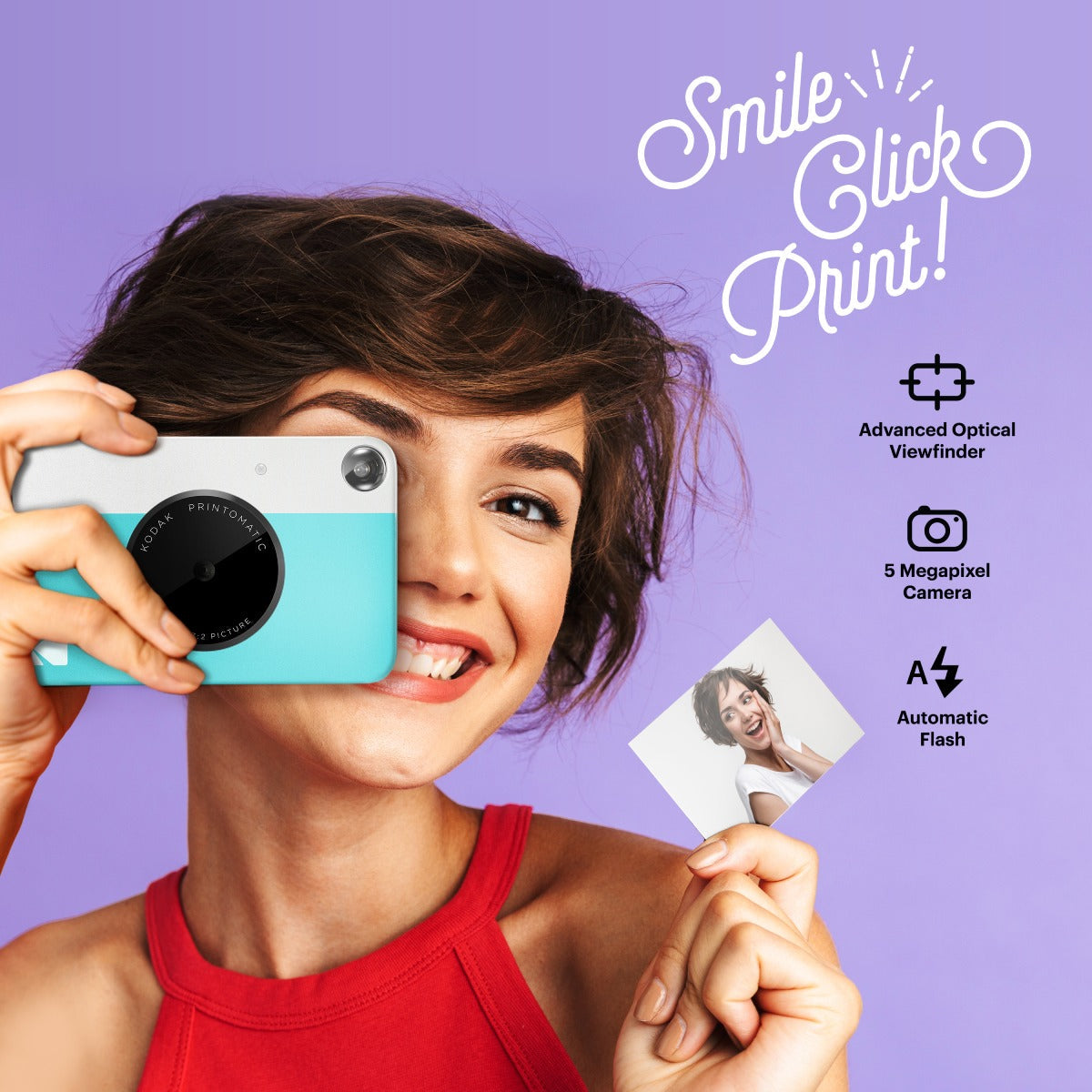 KODAK PRINTOMATIC Instant Print Camera