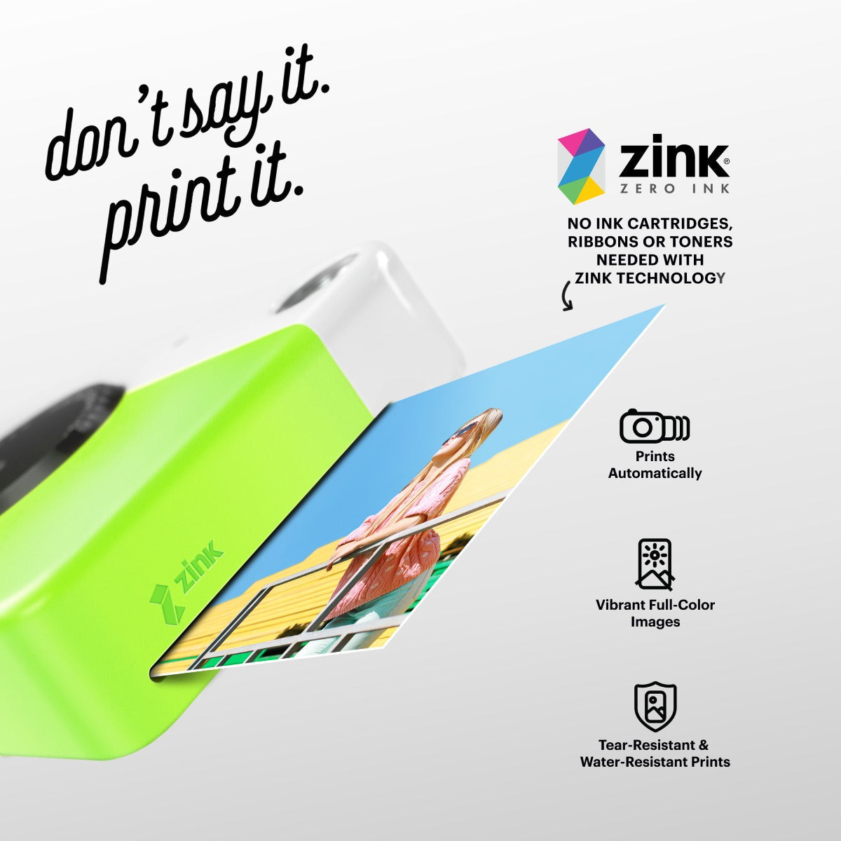 KODAK PRINTOMATIC Instant Print Camera
