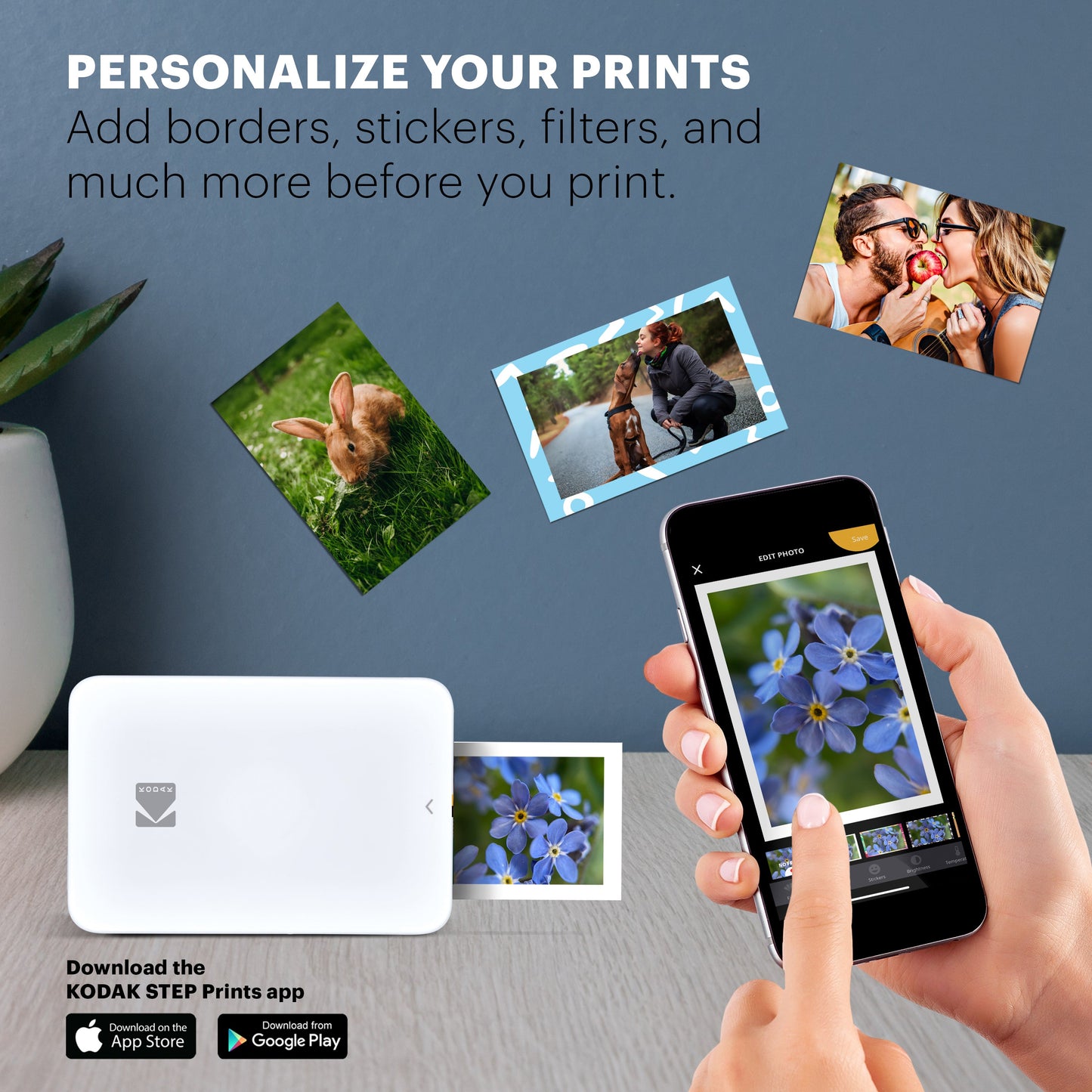 KODAK Step Slim Instant 2x3 Photo Printer