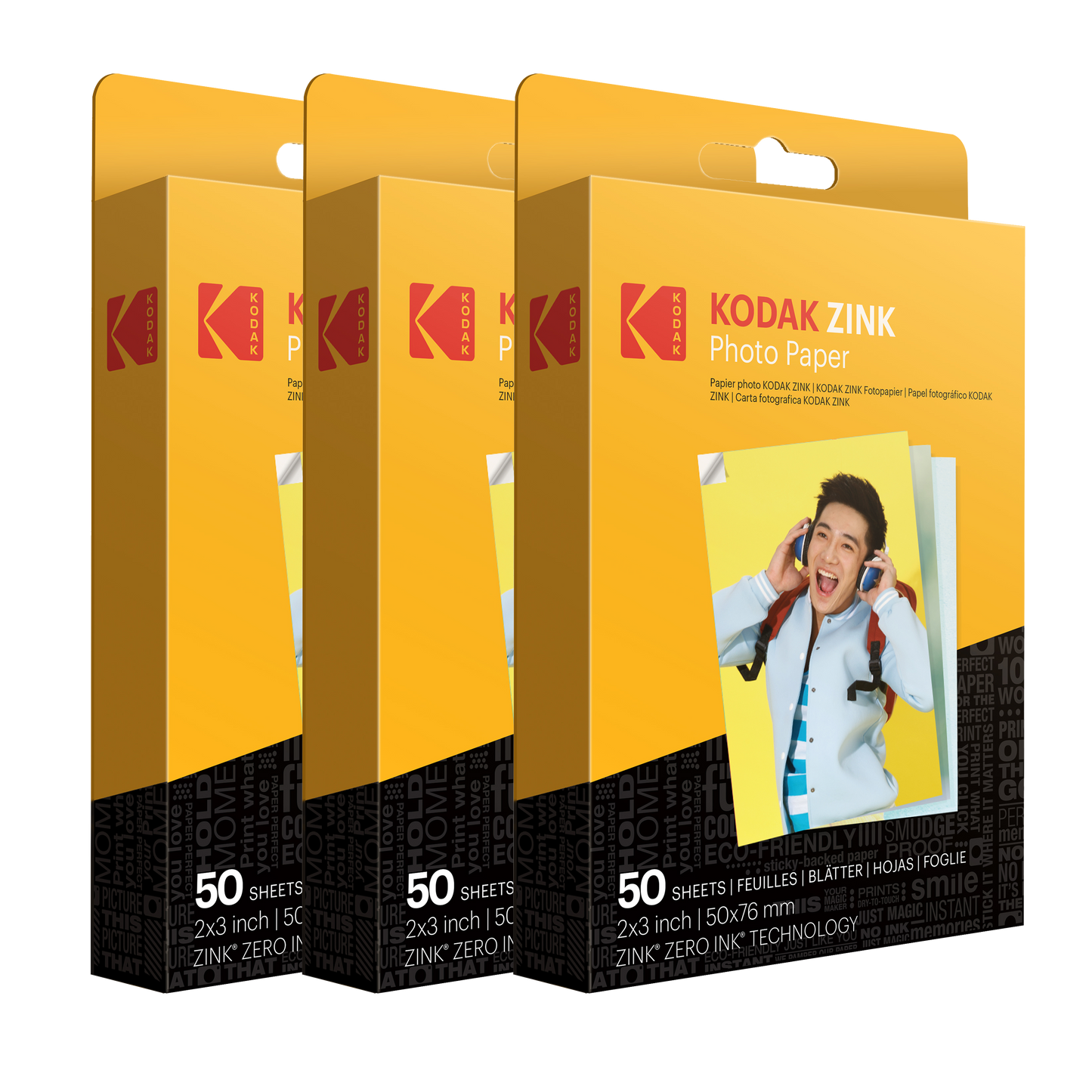 KODAK 2"x3"  Zink instant Photo Paper (150 Pack)